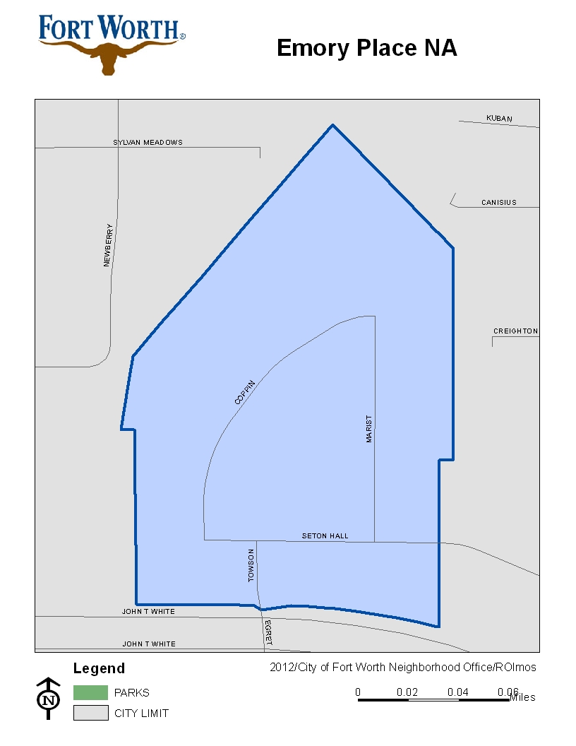 Emory Place NA Map 2012