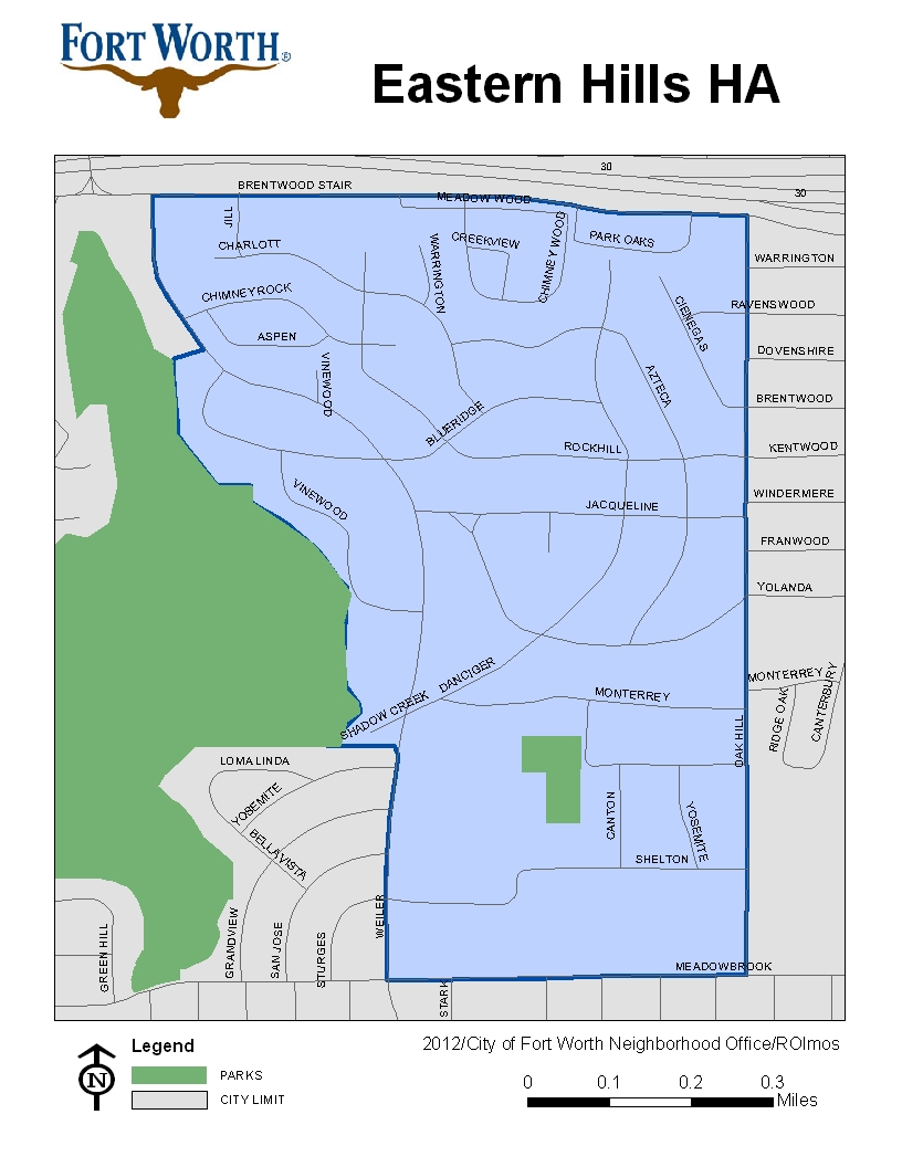 Eastern Hills HOA MAP 2012