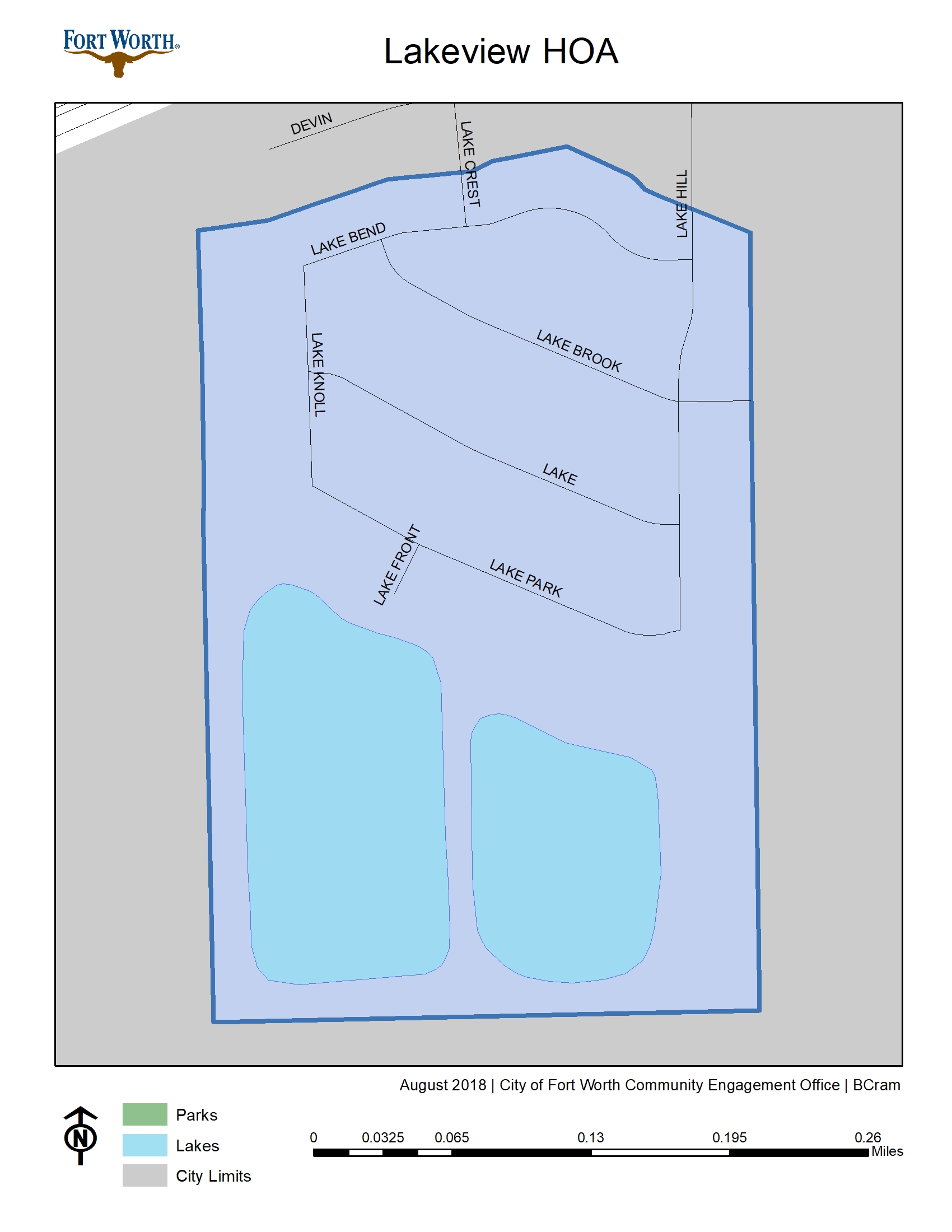 Lakeview HOA MAP