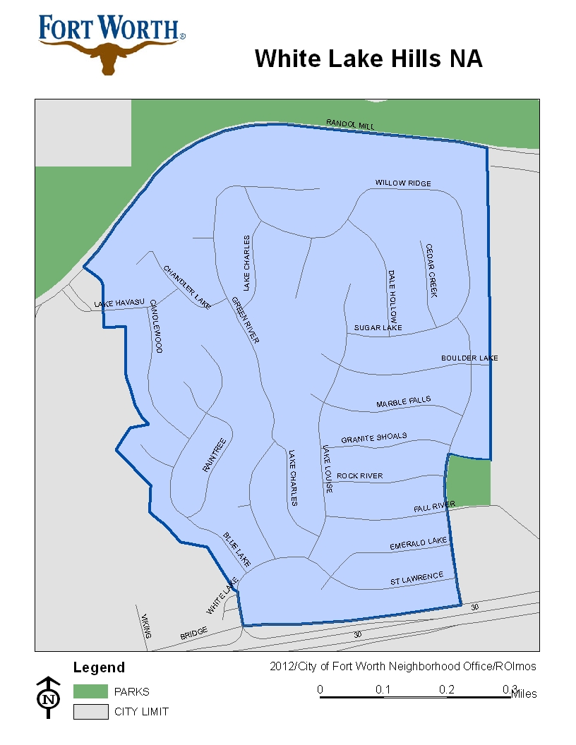 White Lake Hills NA Map