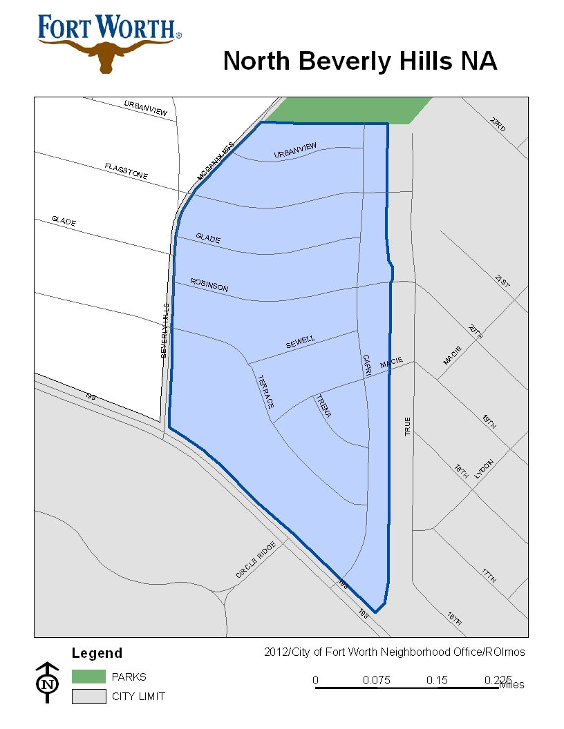North Beverly Hills NA Map 2012