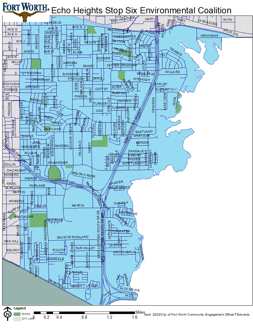 Echo Heights Stop Six Environmental Map