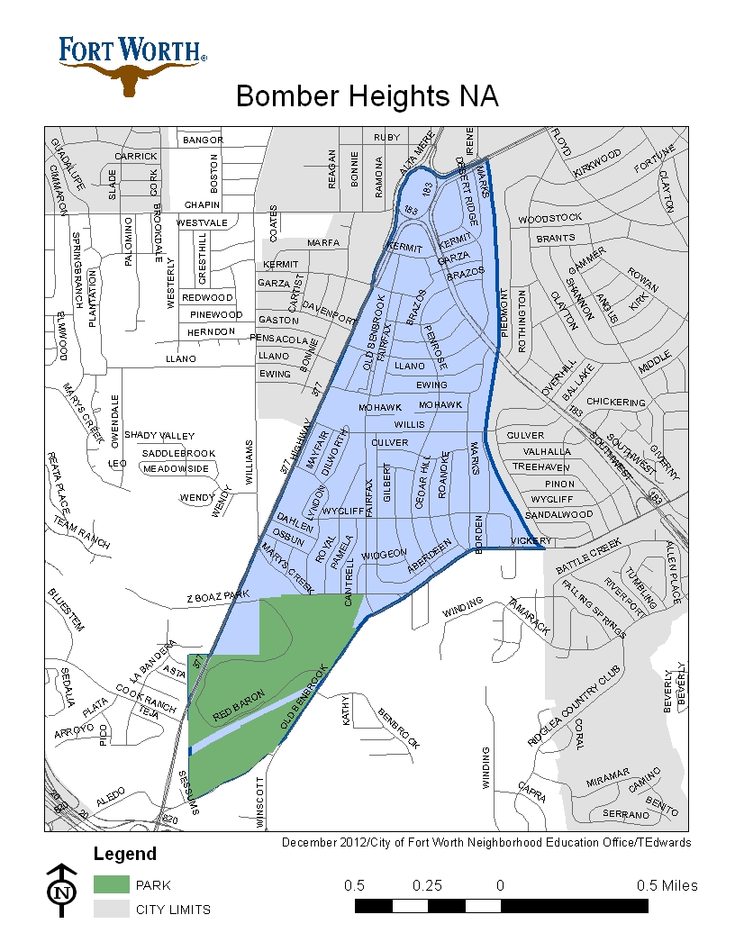 Bomber Heights NA Map