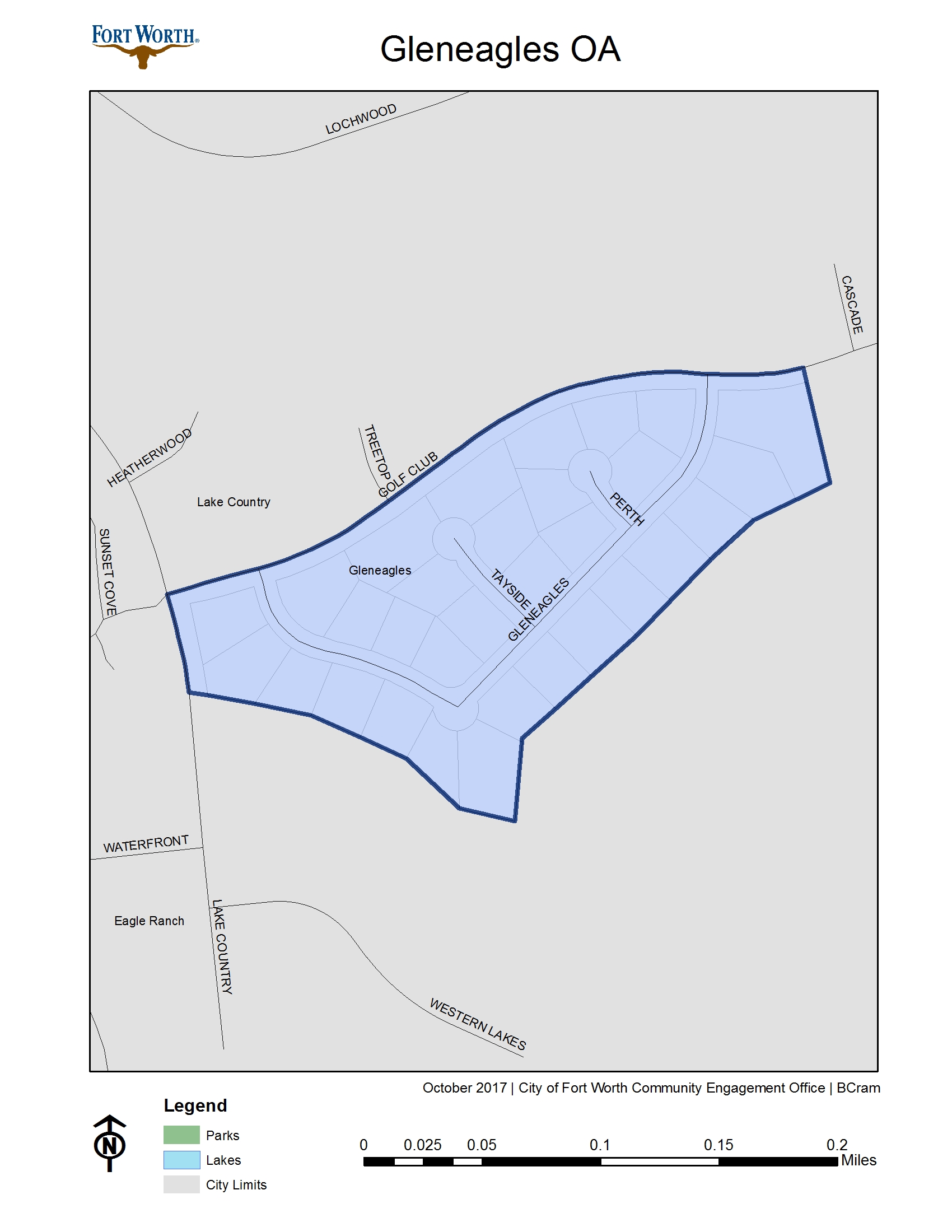 Gleneagles HOA MAP