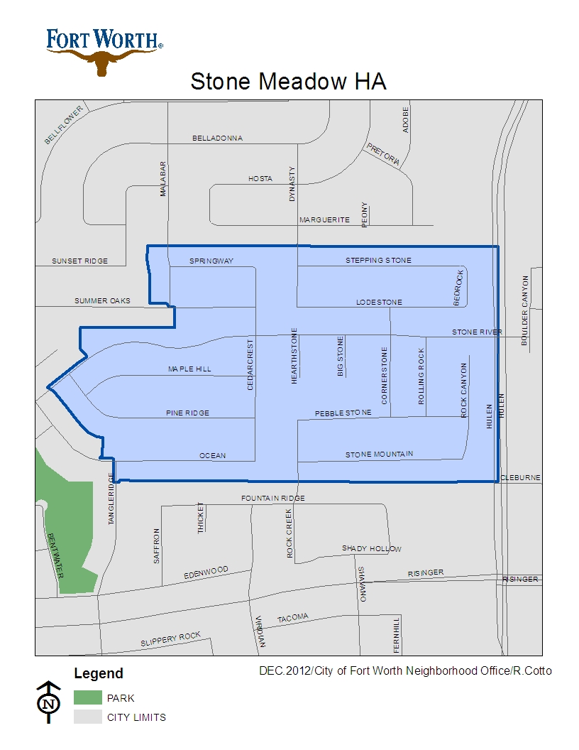 Stone Meadow HOA Map