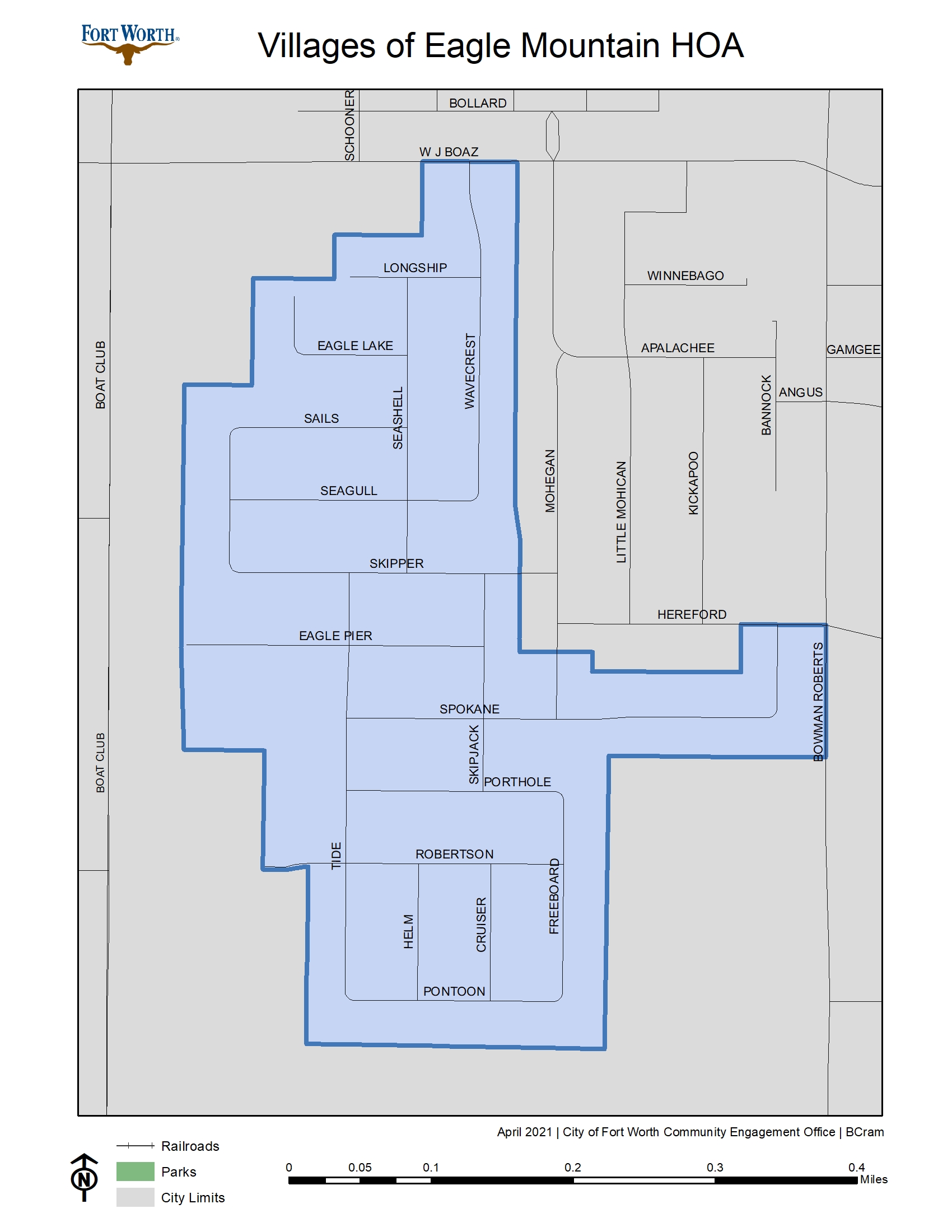 Villages of Eagle Mountain HOA MAP